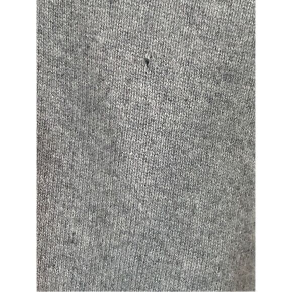 Eileen Fisher Cashmere Wool Shawl Collared Cardigan w/Leather Pockets Medium - Picture 3 of 4